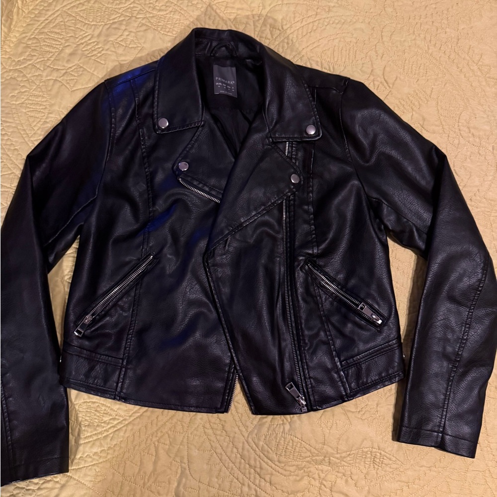 Women's Black Leather Jacket